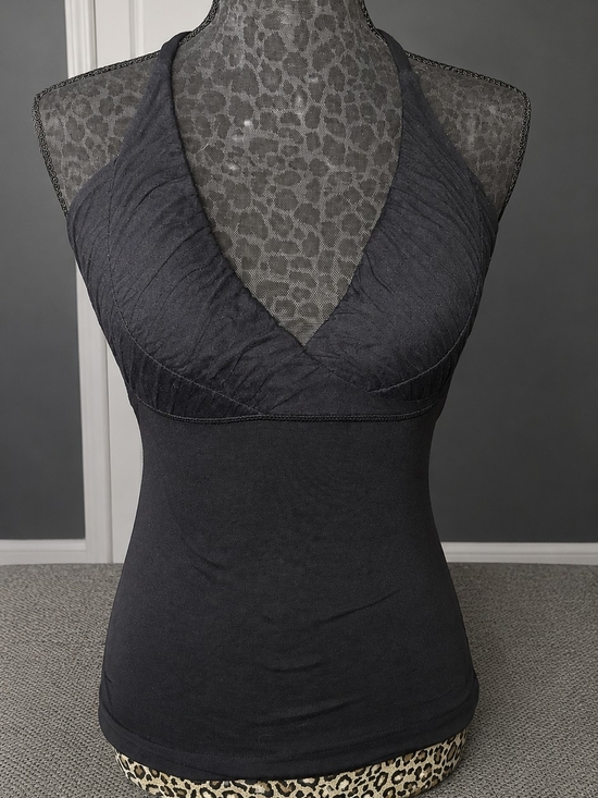 lululemon athletica Tops - Black Halter V-Neck Women's Tank Top